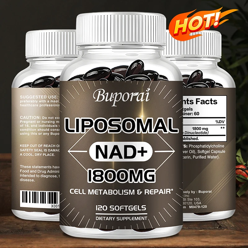 Pre Workout Supplement - Liposomale NAD-supplement - Verlicht vermoeidheid, anti-aging,