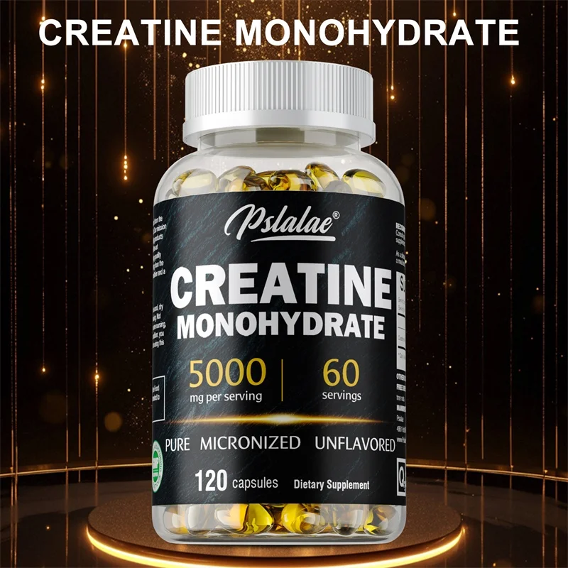 Pre Workout Supplement - Creatine-monohydraatcapsule - Verbeter de spierkracht, verlicht