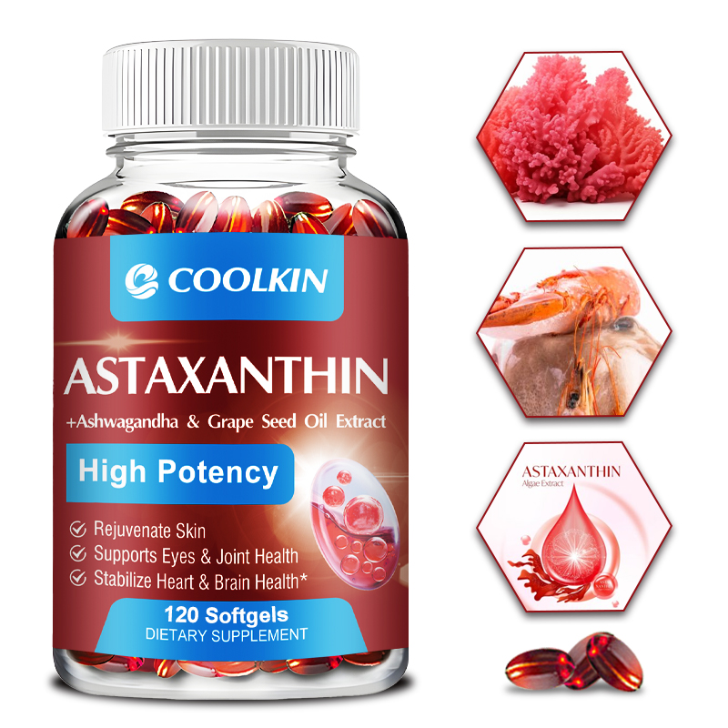 Pre Workout Supplement - Astaxanthine - Bevordert cardiovasculaire gezondheid, versnelt