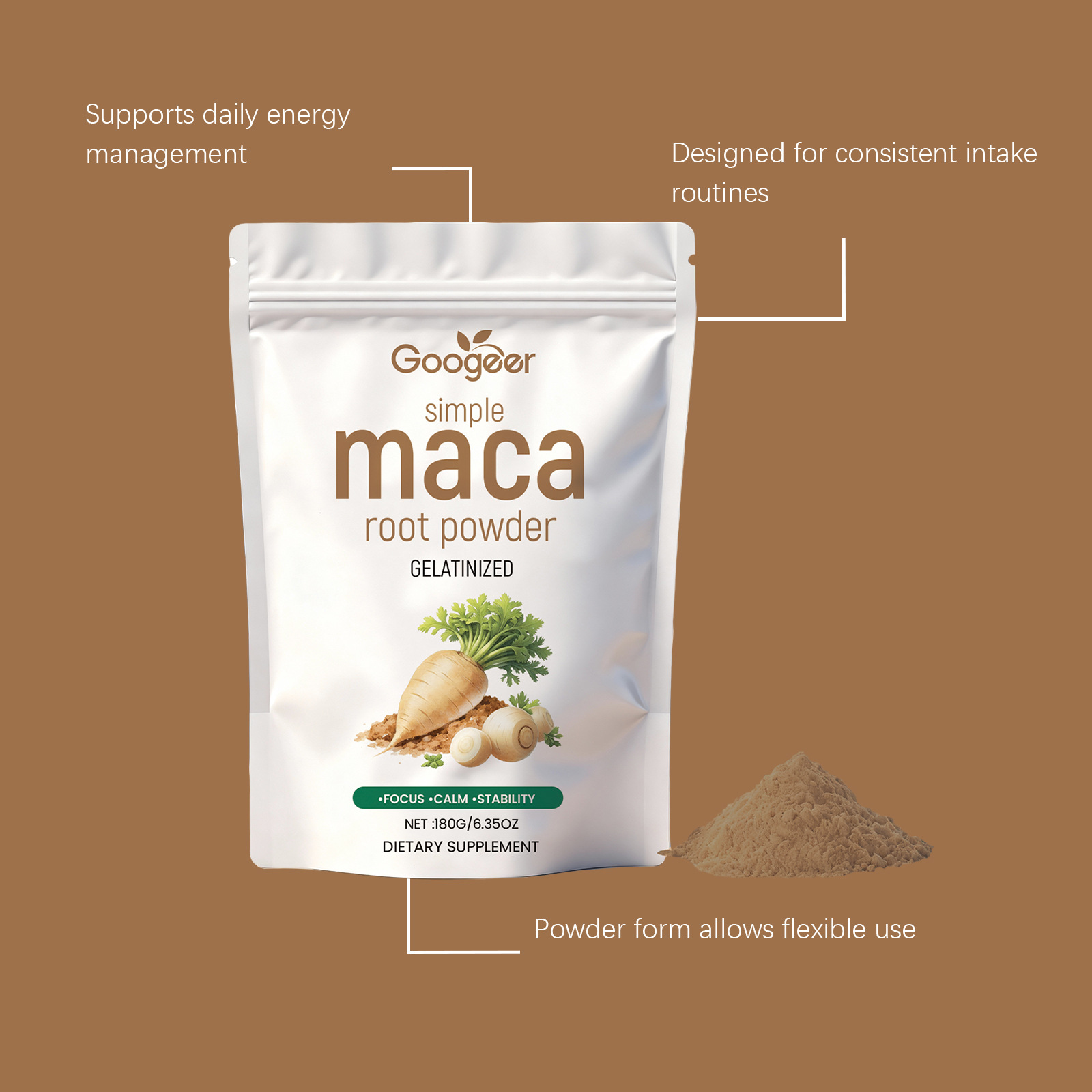 Puur Maca Wortelpoeder Natuurl - Roots Nutrition & Fitness Inglewood Photos recensie en prijs