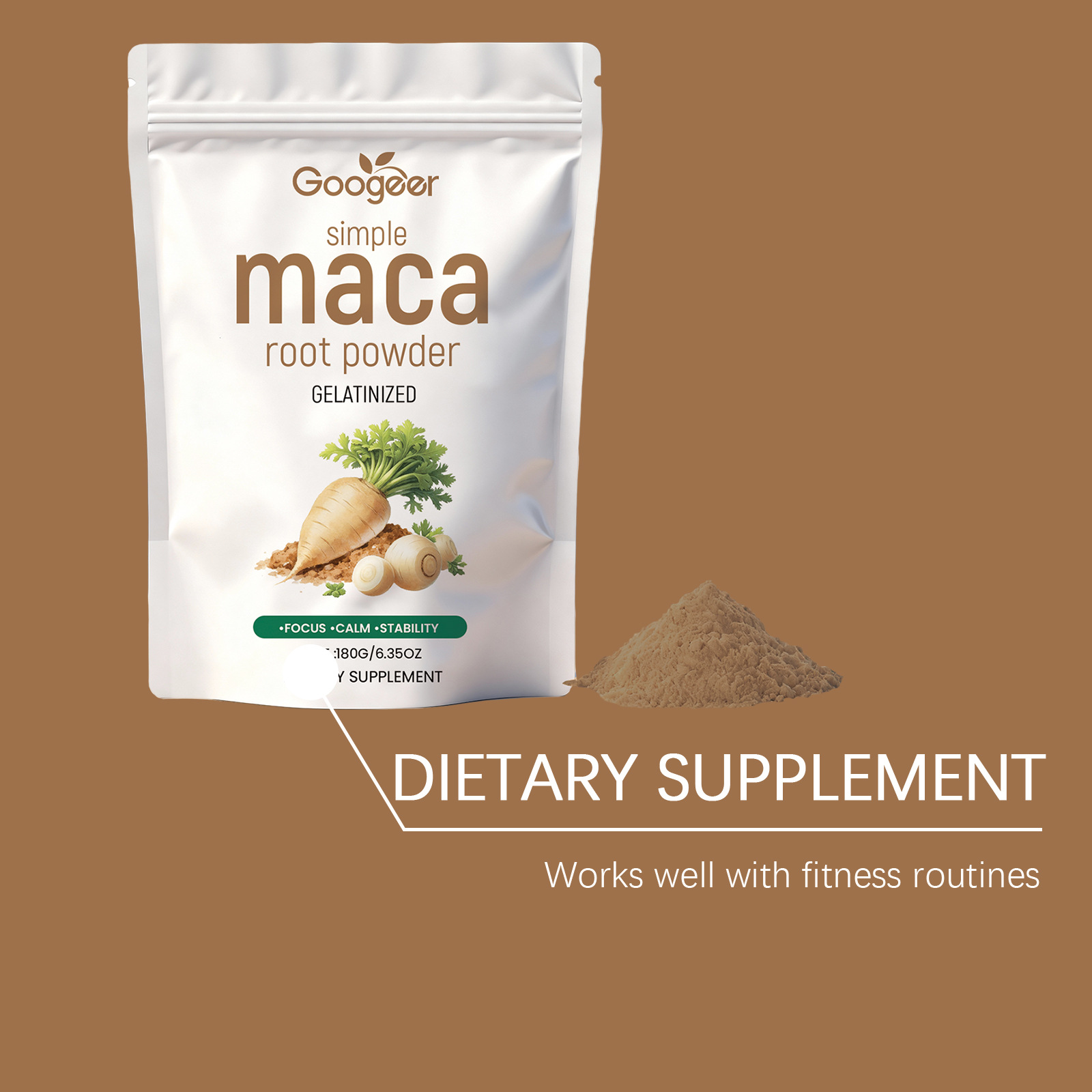 Puur Maca Wortelpoeder Natuurl - Roots Nutrition & Fitness Inglewood Photos recensie en prijs