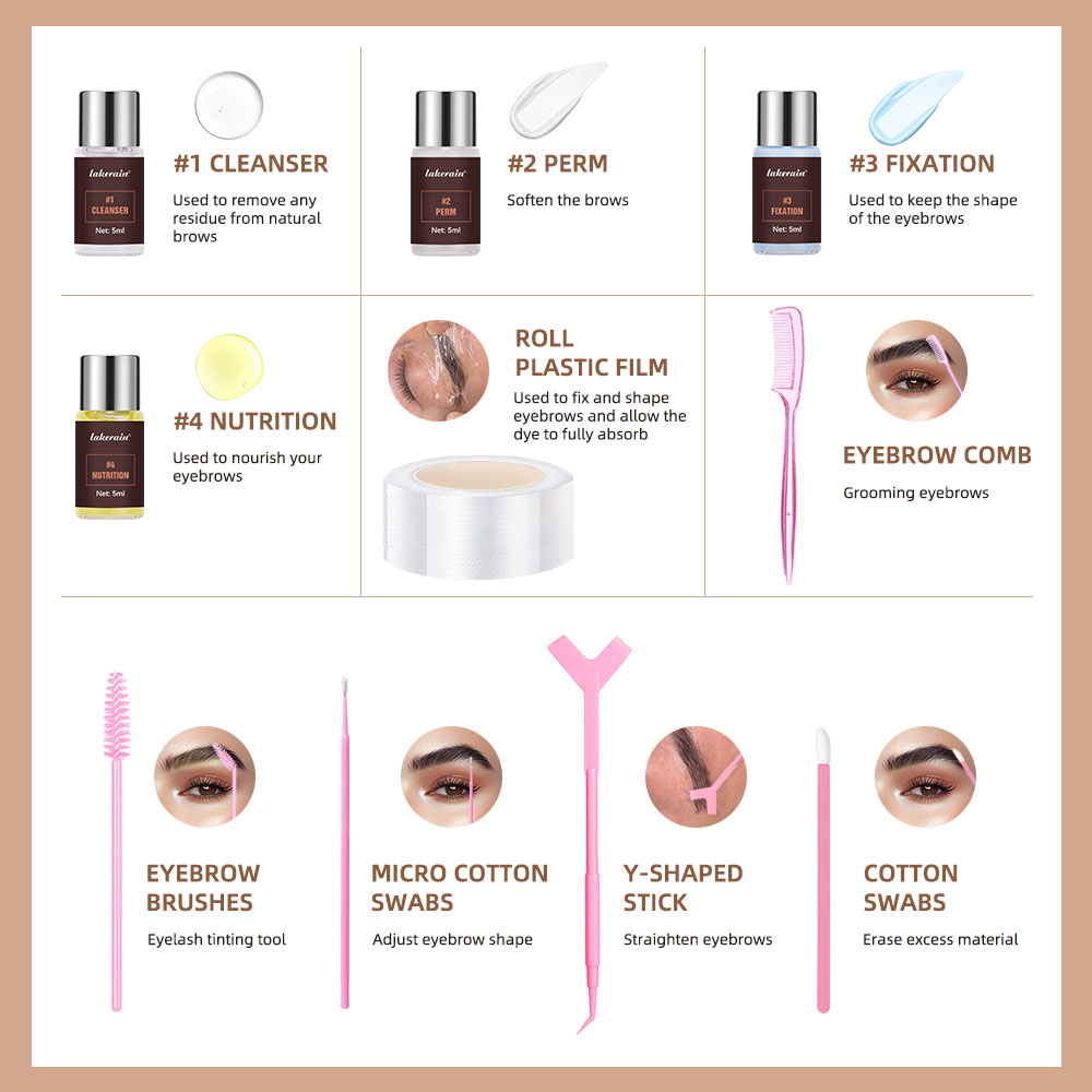 Brow Lamination Kit Semi-perma - Lifted Nutrition & Fitness Reviews recensie en prijs