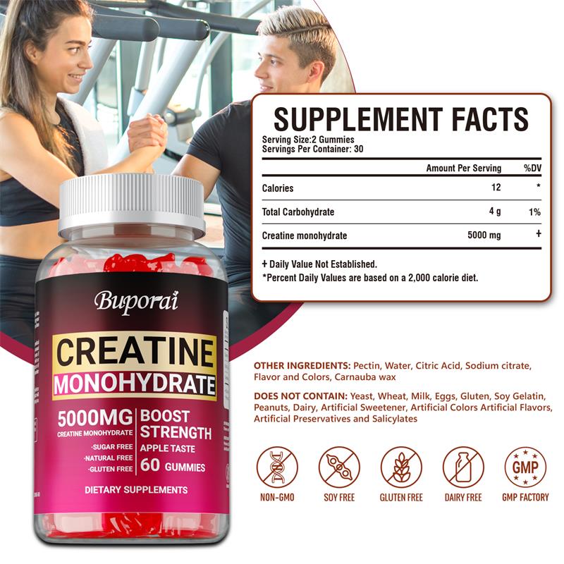 Creatine Monohydraat Gummies - - Pre Workout Supplement recensie en prijs