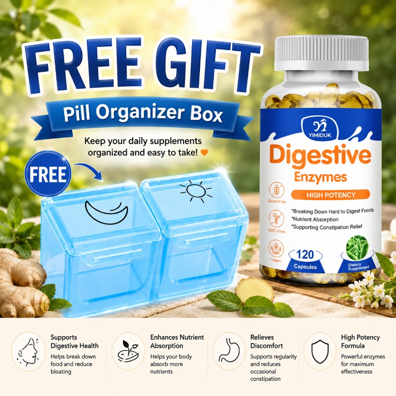 Organische spijsverteringsenzy - Digestive Enzyme Blend recensie en prijs