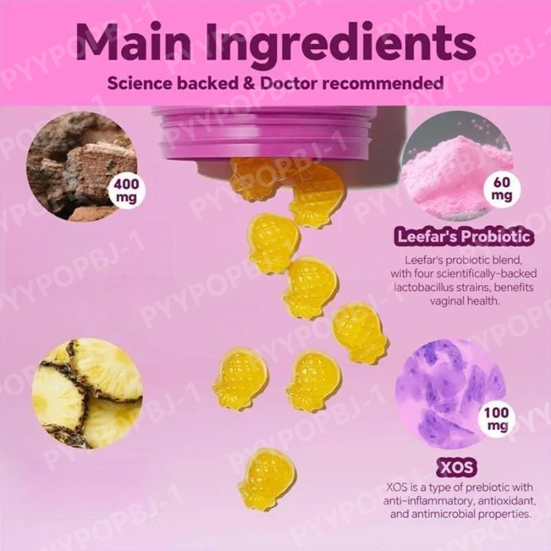 Probiotische gummies Ananassma - Probiotics Women Health recensie en prijs