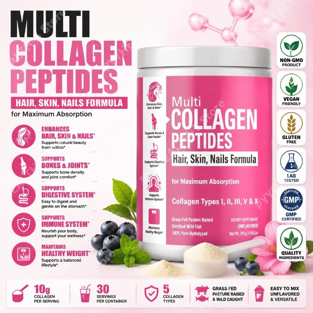 Gehydrolyseerd Multi Collageen - Digestive Enzyme Blend recensie en prijs