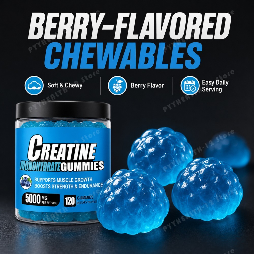 Creatine Monohydrate Gummies 5 - Pre Workout Supplement recensie en prijs
