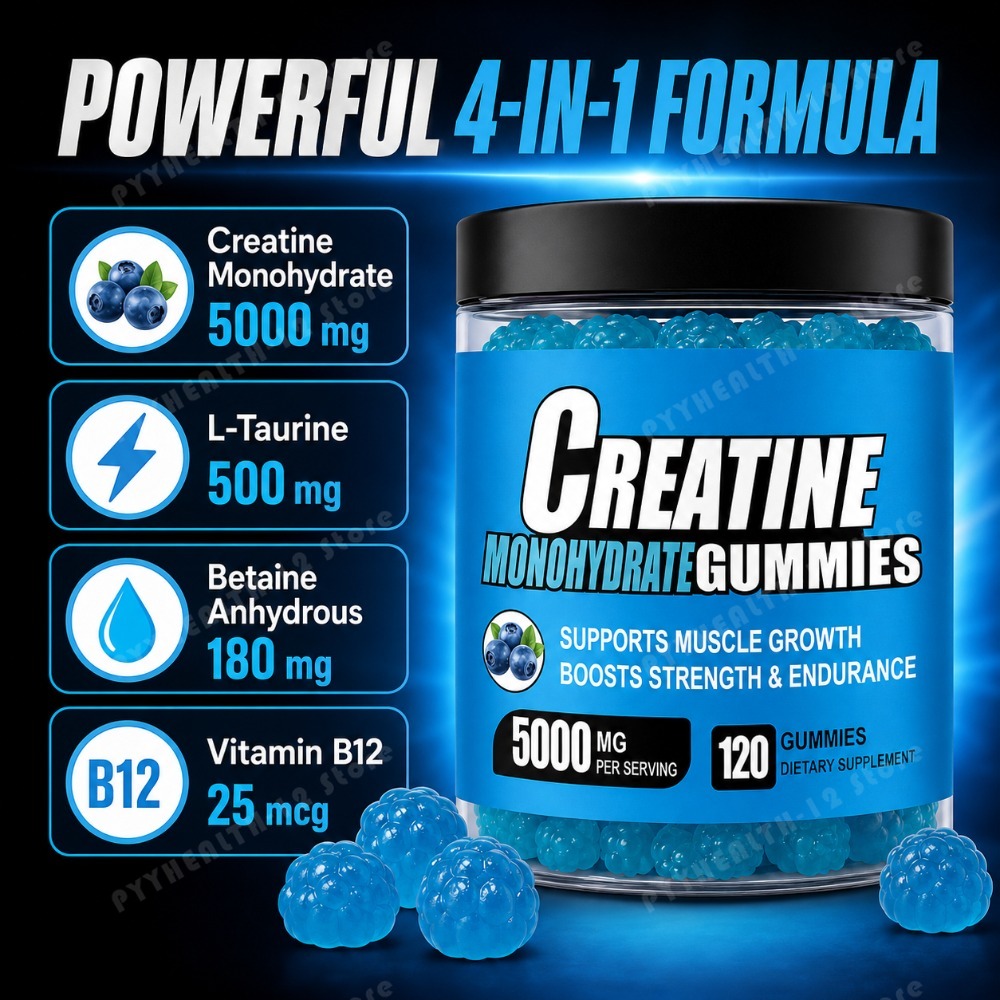 Creatine Monohydrate Gummies 5 - Pre Workout Supplement recensie en prijs