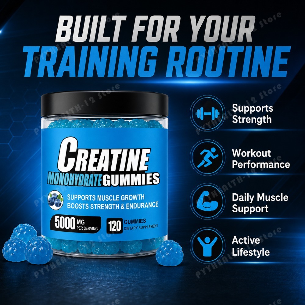 Creatine Monohydrate Gummies 5 - Pre Workout Supplement recensie en prijs