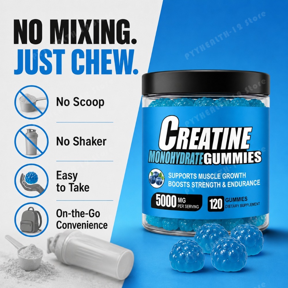 Creatine Monohydrate Gummies 5 - Pre Workout Supplement recensie en prijs