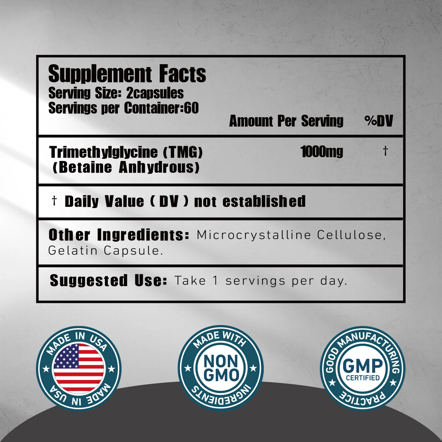 TMG Trimethylglycine - Bevorde - Pre Workout Supplement recensie en prijs