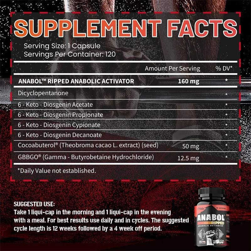 Muscle Builder-capsules - help - Pre Workout Supplement recensie en prijs