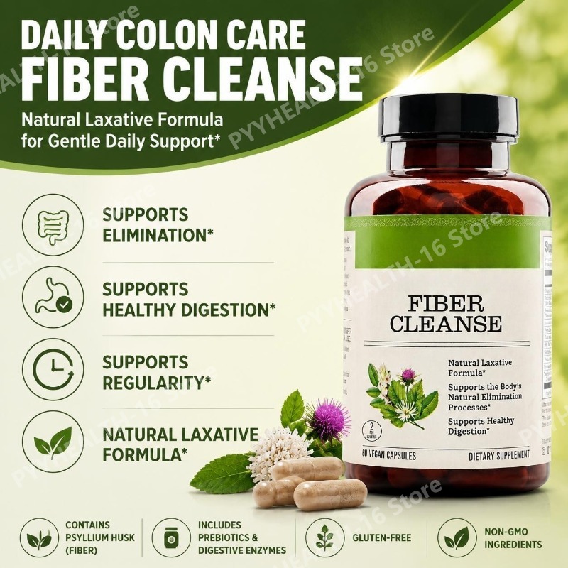 Fiber Cleanse Psyllium Husk Ca - Digestive Enzyme Blend recensie en prijs
