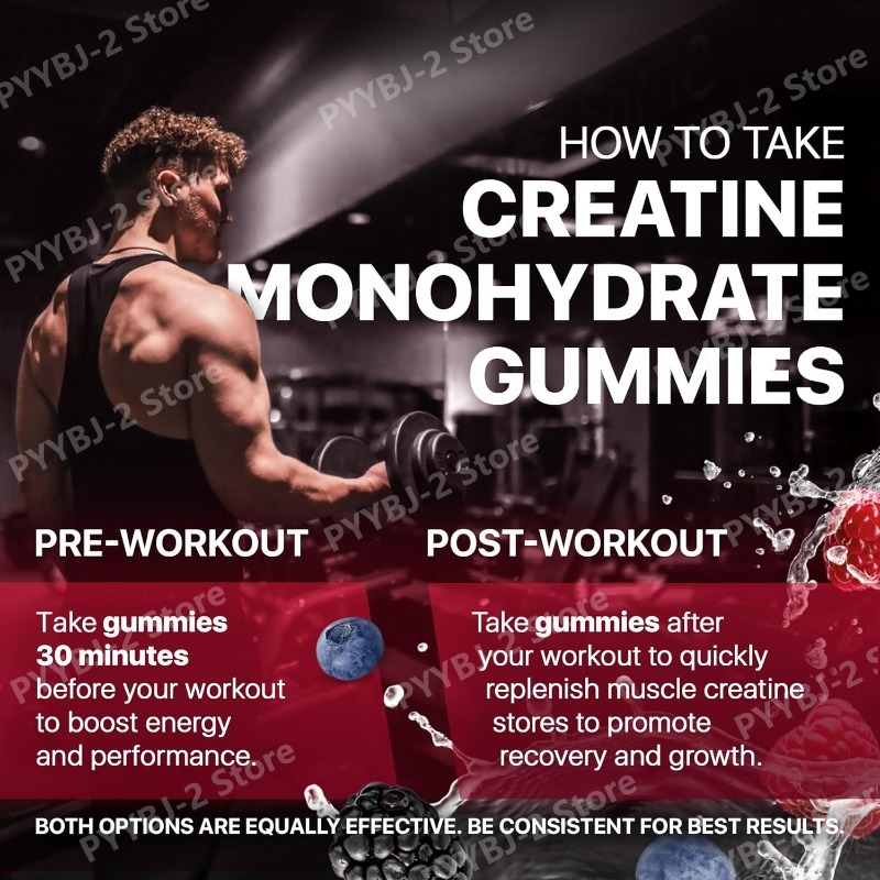 Creatine Monohydrate Gummies F - Pre Workout Supplement recensie en prijs