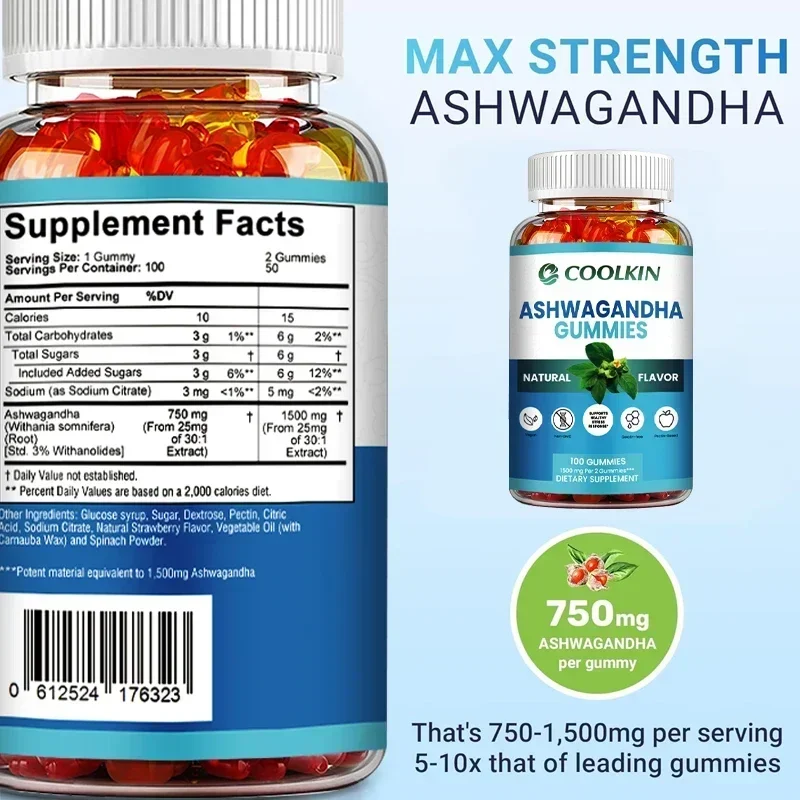 Ashwagandha Gummies - Verbeter - Pre Workout Supplement recensie en prijs