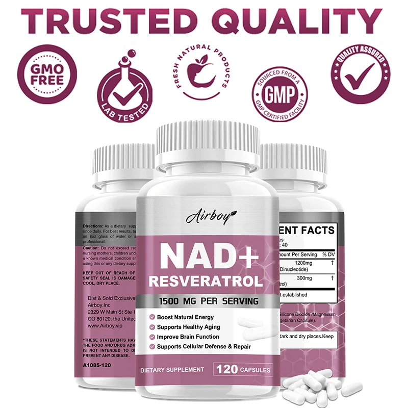 NAD+ Resveratrol-supplementen  - Pre Workout Supplement recensie en prijs