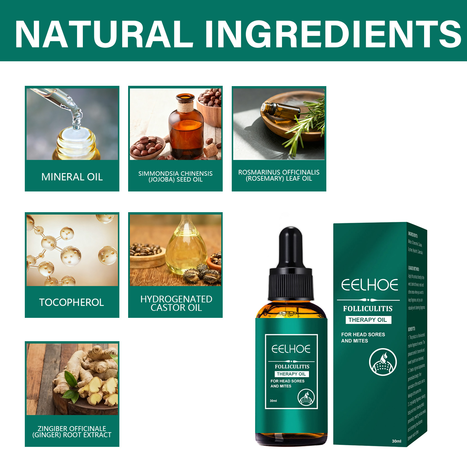 Haarserum voor hoofdhuidbehand - Roots Nutrition & Fitness Inglewood Photos recensie en prijs